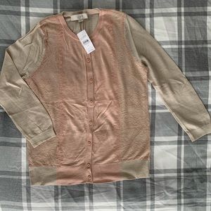 Loft button up cardigan